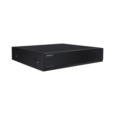 NVR de 12 Megapíxel sistema operativo Ubuntu Linux / Hasta 16 canales / 8TB Incluidos / 16 puertos PoE+ / H.265 & WiseStream / E/S de alarma / Incluye 1 Licencia de 4 canales