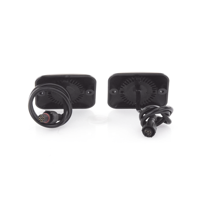 Estrobos Ocultos de 6 LED, Color ámbar / claro