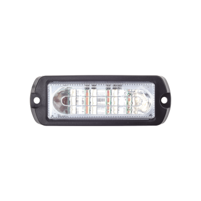 Luz Auxiliar Ultra Brillante de 8 LED's en color Rojo/Claro con mica transparente