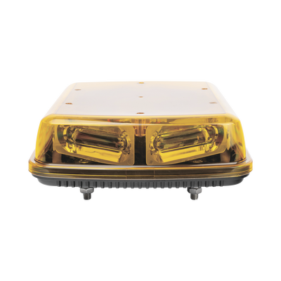 Mini Barra  con 18 Poderosos LEDs, Color Ámbar Con Montaje Fijo de Tornillos