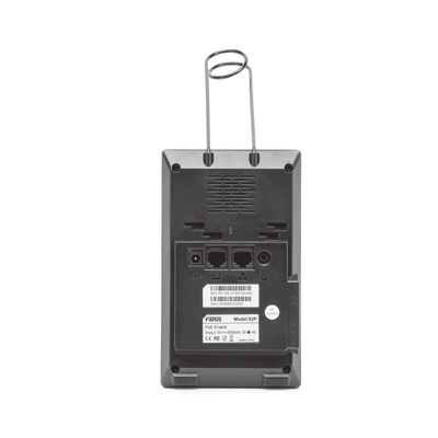 Teléfono IP para Call Center para 2 lineas SIP con soporte para diadema, pantalla LCD de 2.8 pulgadas a color, PoE