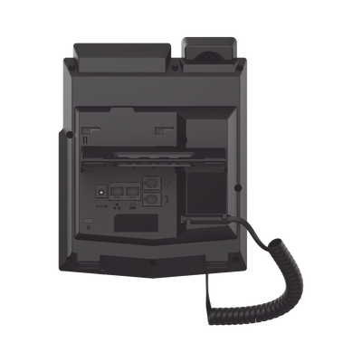 Teléfono IP Empresarial con Estándares Europeos, 6 lineas SIP con pantalla LCD a color, puertos Gigabit, IPv6, Opus y conferencia de 3 vías, PoE/DC