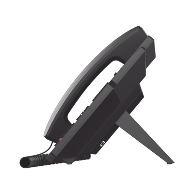 Teléfono IP Empresarial con Estándares Europeos, 12 lineas SIP con pantalla a color, 30 teclas DSS/BLF, puertos Gigabit, IPv6, Opus , PoE/DC