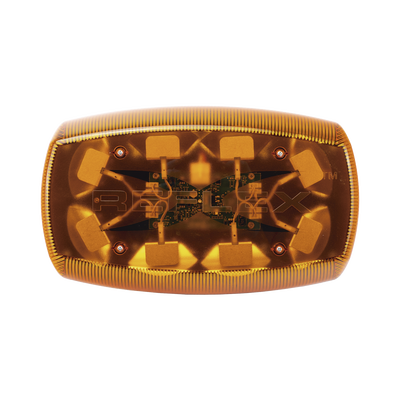 Mini Barra de Luces Ultra Brillante, color Ámbar, Ideal para Seguridad Privada