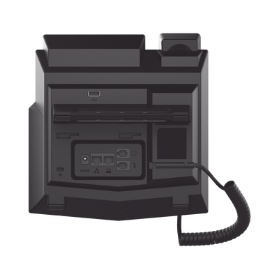 Teléfono IP Empresarial con Estándares Europeos, 16 líneas SIP con pantalla LCD a color 3.5", 30 teclas DSS/BLF, puertos Gigabit, IPv6, Opus y conferencia de 3 vías, PoE/DC