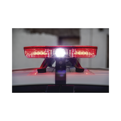 Barra de luces de 47" rojo/azul, 88 LED, con control de tráfico en color rojo/azul, ideal para equipar unidades de seguridad pública