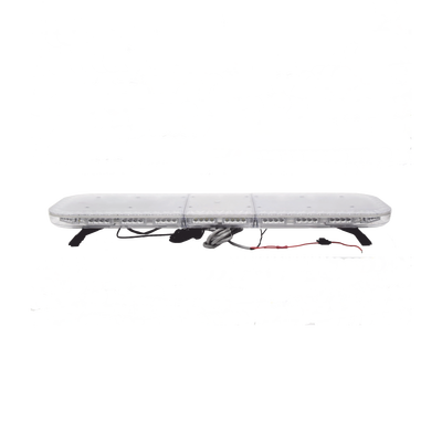 Barra de luces de 47" rojo/azul Domos Claros, 88 LED, con control de tráfico en color rojo/azul, ideal para equipar unidades de seguridad pública