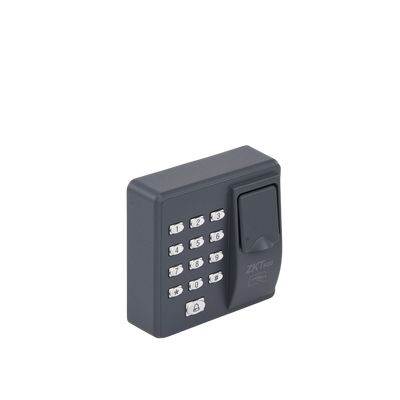 Lector de huella y proximidad con teclado autónomo, 500 huellas/500 tarjetas/8 passwords