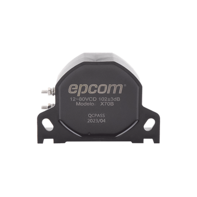 Alarma de Reversa Vehicular Profesional, 12-80 Vcc, 105±3dB