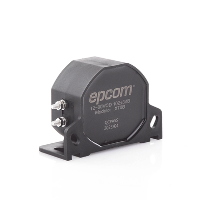 Alarma de Reversa Vehicular Profesional, 12-80 Vcc, 105±3dB