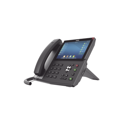 Teléfono IP empresarial para 20 lineas SIP, pantalla táctil, Bluetooth integrado para diadema, PoE y hasta 127 botones DSS con doble puerto Gigabit, soporta recepción de video