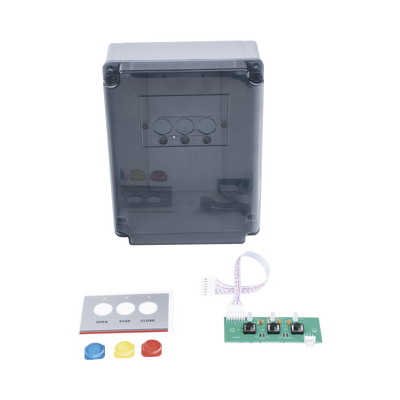 Refacción para barreras XBS y XBF AccessPRO Industrial / Caja de plástico con botonera para cuadro de mando