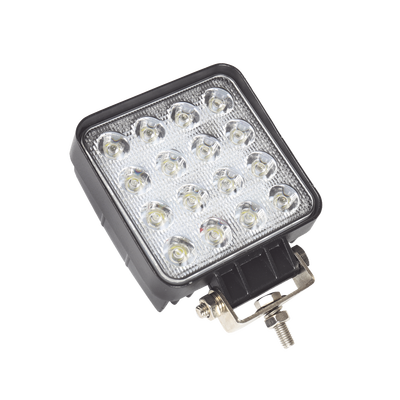 Luz de trabajo de 16 LED, 4000 Lumenes, 48 Watts, 10-30 Vcc, IP67