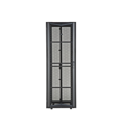 Gabinete FlexFusion para Centros de Datos, 42 UR, 800 mm de Ancho, 1200 mm de Profundidad, Fabricado en Acero, Color Negro