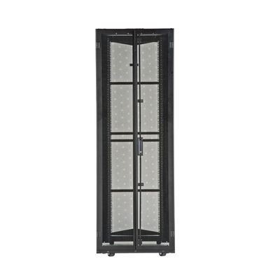 Gabinete FlexFusion para Centros de Datos, 42 UR, 800 mm de Ancho, 1200 mm de Profundidad, Fabricado en Acero, Color Negro