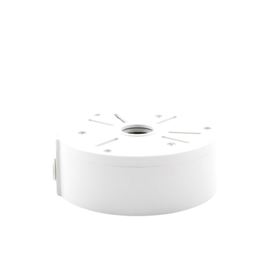 Caja de Conexiones Universal / Uso en Interior / Fabricada en Metal / Color Blanco / Uso en Bala - Domo - Turret