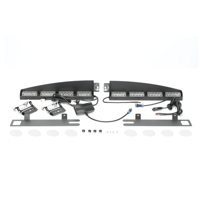 Luz de Visera para Interior, Color Rojo/Azul