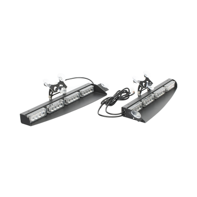 Luz de Visera para Interior, Color Rojo/Azul