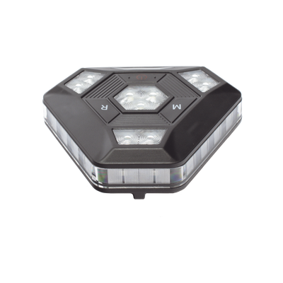 Luz Auxiliar Rojo/Azul Ultra Brillante Para Automóviles, Motocicletas y Bicicletas Con Montaje Magnético