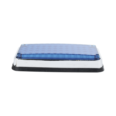Luz de advertencia de 7x3", Color Azul, Ideal para ambulancias