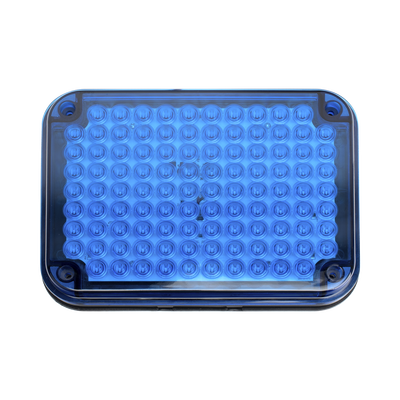 Luz de advertencia de 9x7", Color Azul, Ideal para Ambulancias