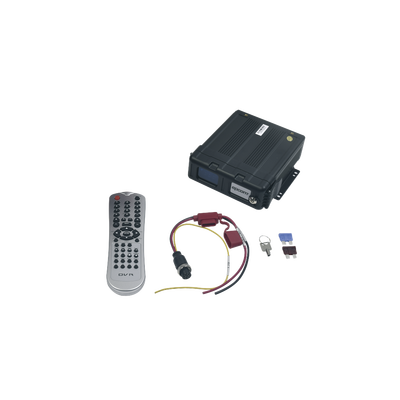 Vídeo Grabador Móvil Tríbrido, soporta 4ch AHD / Analogico + 1 ch 720P, sistema de almacenamiento mediante memoria SD