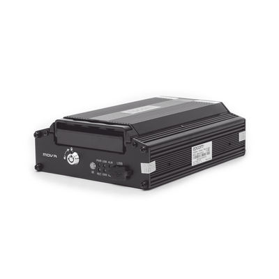 (NUBE EPCOMGPS) DVR móvil tribrido / almacenamiento en HDD / 4 canales AHD hasta 2MP + 1 canal IP hasta 2MP / compresión de vídeo H.265