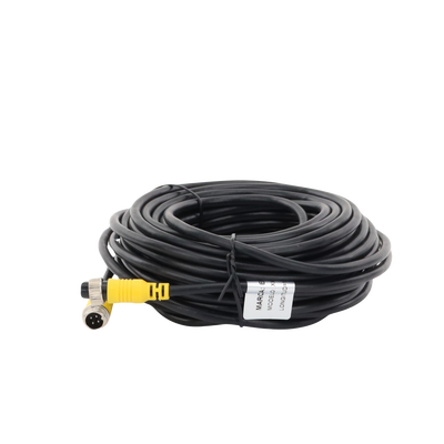 Cable extensor con conector tipo aviación de 15m solo para soluciones de videovigilancia móvil XMR