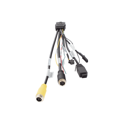 Cable adaptador / posibilita la inclusión de un canal IP, incorpora salida de video conector tipo aviación 4 pines y datos RS485 / compatible con modelo XMR406NAHD