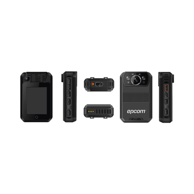 Body Camera para Seguridad / Video 4K / GPS Interconstruido / Conexión 4G-LTE / WiFi / Bluetooth / Sistema Basado en Android / Exterior IP66