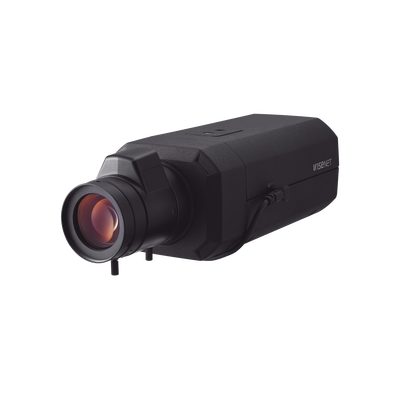 Camara Profesional 6MP con IA  / P-Iris / WDR 120dB / H.265 / Ranura SD / WiseStream II