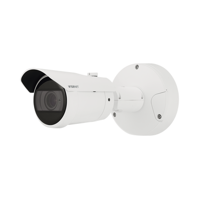 Cámara Bala IP 4MP con IA, Antivandalica / Lente Motorizado de 2.8 a 10mm / WDR 120dB / Ranura MicroSD / IP66 IP67 IK10 NEMA4X