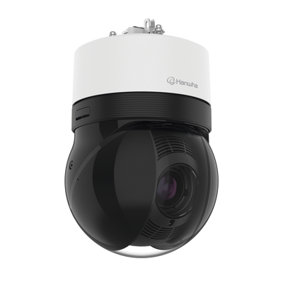 Domo IP PTZ 4MP Antivandálico / 31X Zoom Óptico / IR 300m / WDR 150DB / Auto Tracking / Video Analíticos / H.265 & WiseStream II