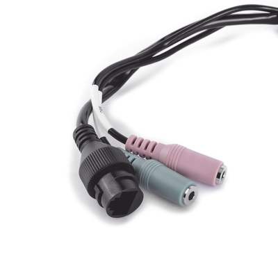 Cámara IP Mini Domo Antivandálica 2MP / Lente 2.4mm / WDR 150db / IP66 / H.265 & WiseStream II