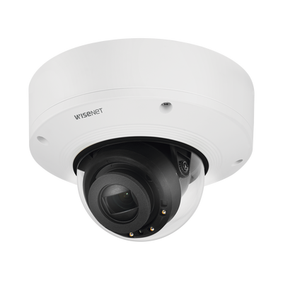 Cámara IP Domo Exterior Antivandálico 2MP / Lente Motorizado 2.8-12mm / Extensor POE / IR 50M / WDR 150db / H.265 & WiseStream II