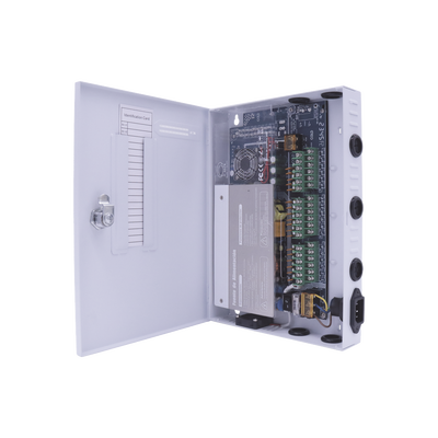 Fuente PREMIUM / 11-15 V / 18 canales / 30 A / Alta tecnología en seguridad / Doble ventilador / Hasta 1.85 Amperes por Salida / Filtro de Ruido por canal / Diseño de alta gama.