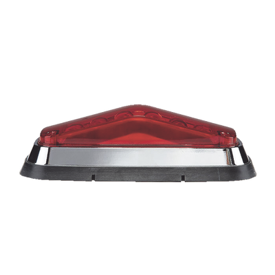 Luz de advertencia 8 X 4", Color Rojo, IP67, SAE, Ideal para Ambulancias
