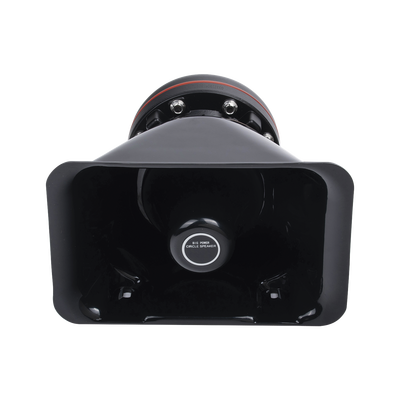 Bocina de uso Rudo, de 100 W, Alto Rendimiento y Base en Aluminio, 8 Ohms de Impedancia