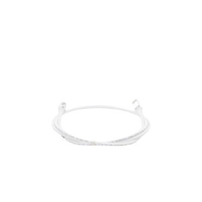 Patch Cord Z-MAX Cat6A S/FTP, CM/LS0H, 5ft, Color Blanco, Versión Bulk (Sin Empaque Individual)