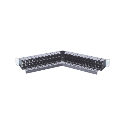 Patch Panel Z-MAX de 48 puertos, Blindado, Modular (vacío), Angulado, 1UR