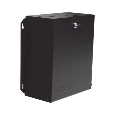 Caja de Zona (Punto de Consolidación), De 24 Puertos, Ideal para soportar cableado en una gran variedad de áreas de trabajo, compatible con Conectores MAX, Z-MAX, o TERA, Color Negro