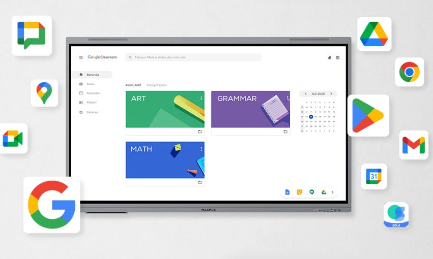 MAXHUB S8620 Monitor Interactivo de 86" 4K | Android 14 Certificado EDLA | Cámara 50MP y 8 Micrófonos, cancelación de eco acústico (AEC)| 50 Puntos Táctiles, 8GB RAM, 128GB ROM | Sonido 40W y NPU para Videoconferencia Profesional y Colaboración