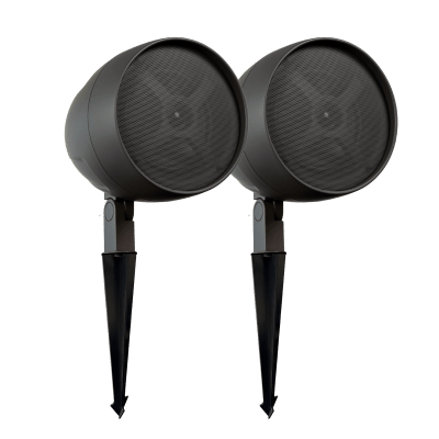 Altavoz de 2 vías | exteriores | 70V / 100V | woofer de 6.5 in | negro