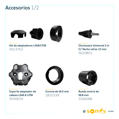 Para persiana, motor tubular mecánico, integrable con Shelly25 o MINICENTRALIS señal RTS, Persiana de 2.3 ancho y alto 4 mts.