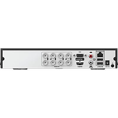 DVR 8 Canales TURBOHD + 4 Canales IP / 5 Megapixel Lite - 3K Lite / Audio Bidireccional /ACUSENSE (Evista falsas alarmas) / 1 Bahía de Disco Duro / Salida de Video en Full HD.