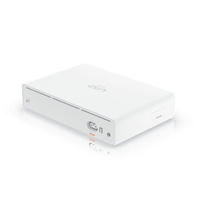 Consola UISP de Ubiquiti / Gateway y Switch de Red Gigabit / Controlador con Plataforma UISP para gestión remota de WISP (airMAX, airFiber, uFiber, LTU, edgeMAX, airCube) / 128 GB SSD / (1) WAN 1GbE / (1) WAN SFP+10G / (8) puertos LAN GbE RJ45
