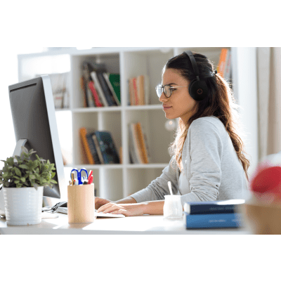 Diadema Inalámbrica Yealink WH68 Hybrid con Tecnología de Cancelación de Ruido Híbrida para Ambientes Ruidosos