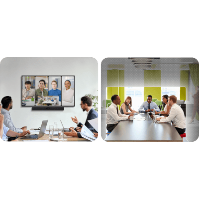 Barra de Videoconferencia Yealink A40 Todo en Uno para Salas Medianas con Panel Touch CTP-25