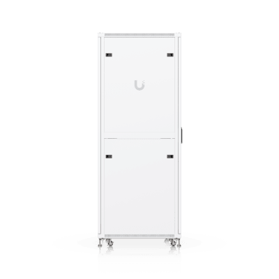 UACC Rack Cabinet 42U (600 × 800 mm) – Gabinete de Piso Totalmente Ensamblado con Ventiladores Integrados, Paneles Removibles, Ruedas con Seguro y Puerta Frontal Perforada para Óptimo Flujo de Aire