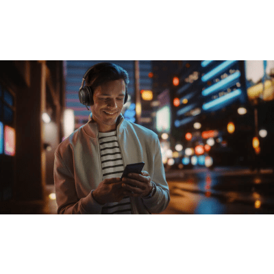 Diadema Inalambrica BH76 Plus With Charging Stand UC Black USB C/A de Yealink con ANC Híbrida y Estación de Carga Premium